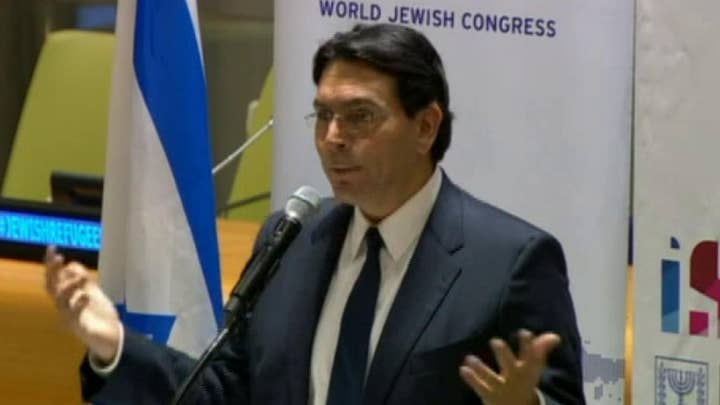 Danny Danon says UN fights for Palestinian refugees, but forgets about Israeli refugees
