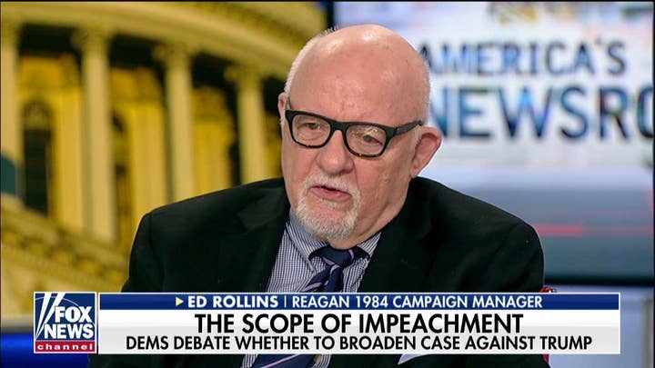 Ed Rollins on impeachment push: 'It's just not there' for Democrats
