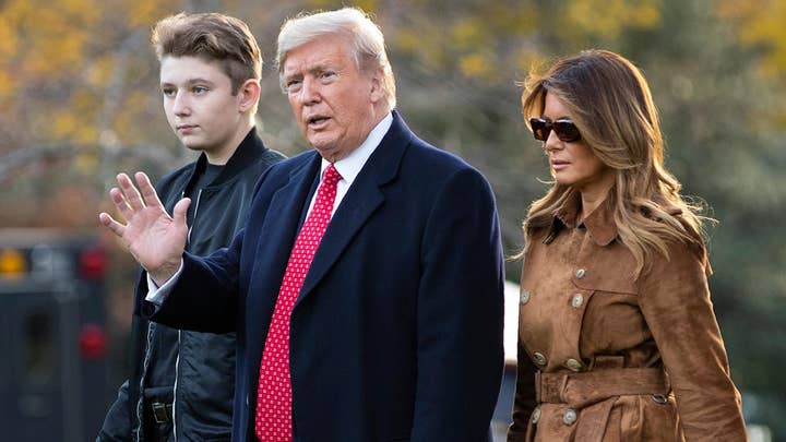 Melania Trump defends son after professor makes joke at Barron's expense during impeachment hearing