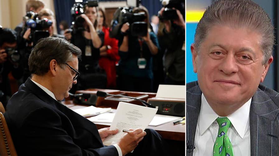 Napolitano recaps impeachment hearing: Nothing was accomplished but some new things were learned