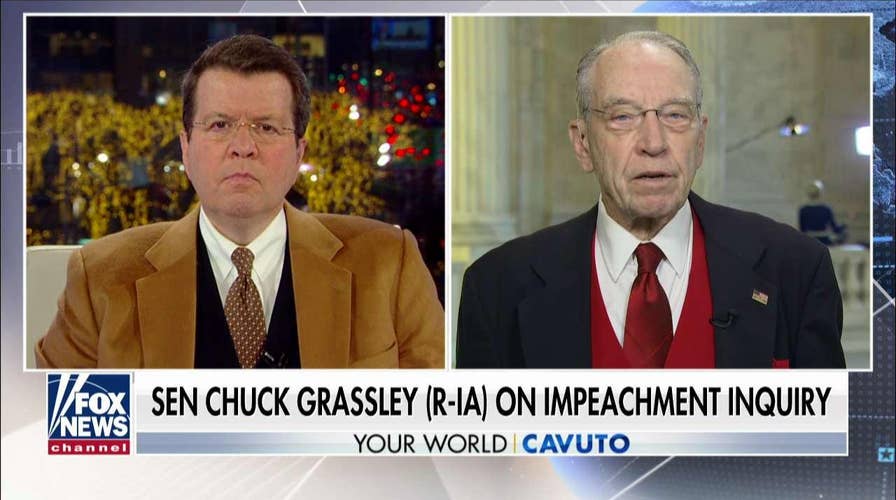 Sen. Charles Grassley: Democrats so opposed to Trump, they'd impeach him for 'the way he combs his hair'