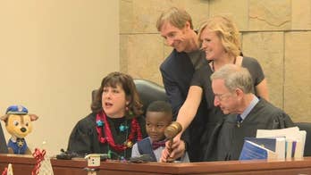 Michigan boy's entire kindergarten class shows up to adoption hearing: 'Too cute!'