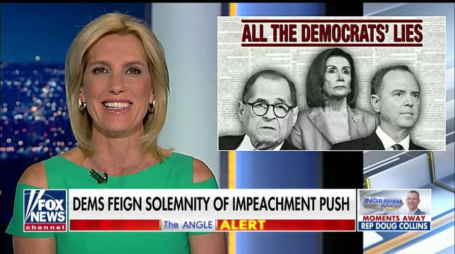 'What bad acting!': Ingraham calls out some of the Dems' biggest impeachment lies