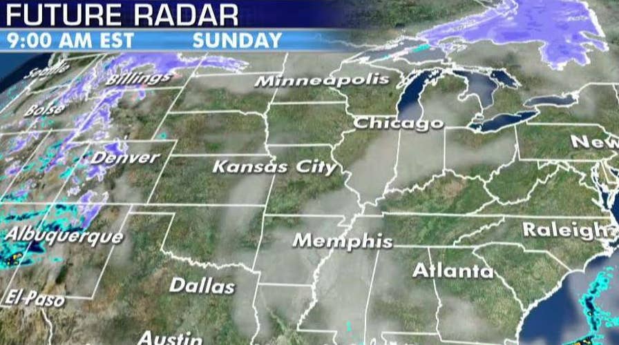 National forecast for Sunday, December 8