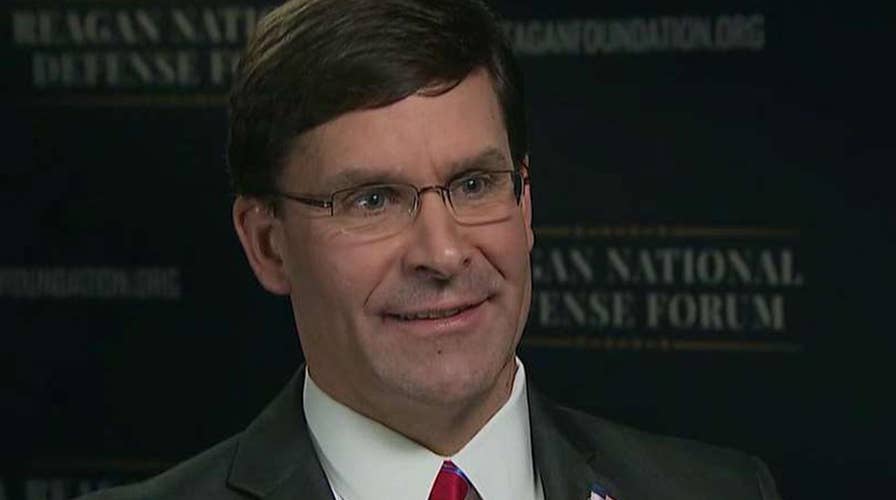 Defense Secretary Mark Esper on challenges to US national security