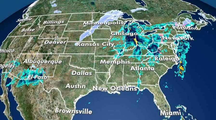 National forecast for Monday, December 9