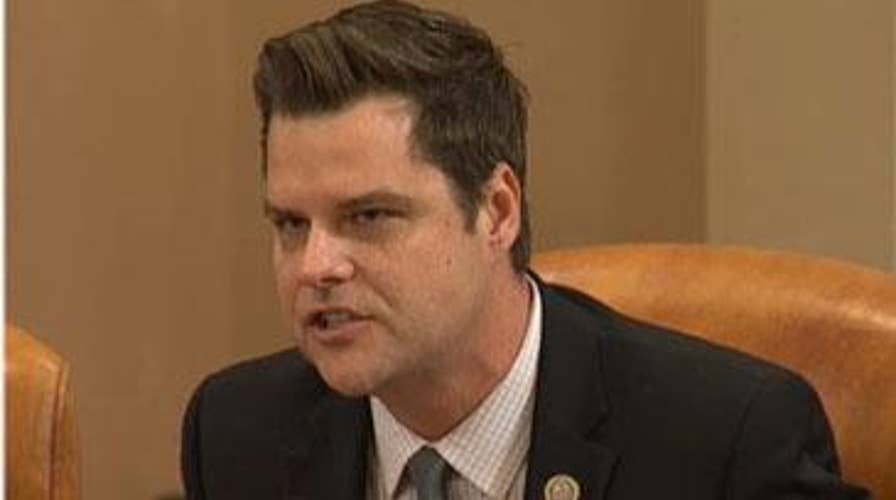 Rep Gaetz: 'You're trying to overturn the results on an election with unelected people'