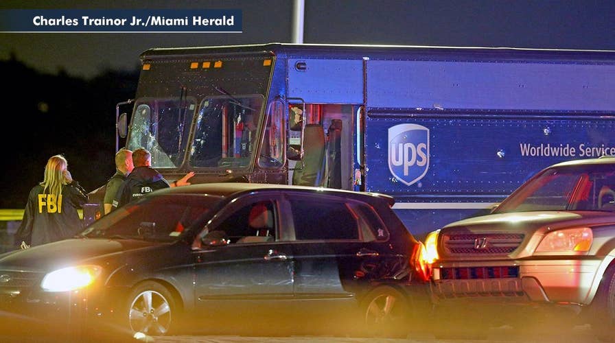 Police conduct questioned after two civilians killed in shootout with UPS truck hijackers