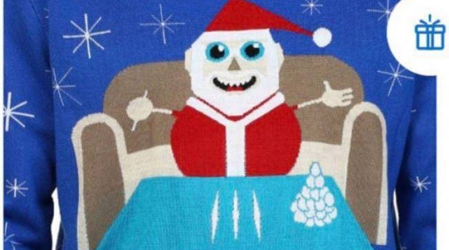 Walmart removes 'cocaine Santa' sweater from Canadian website