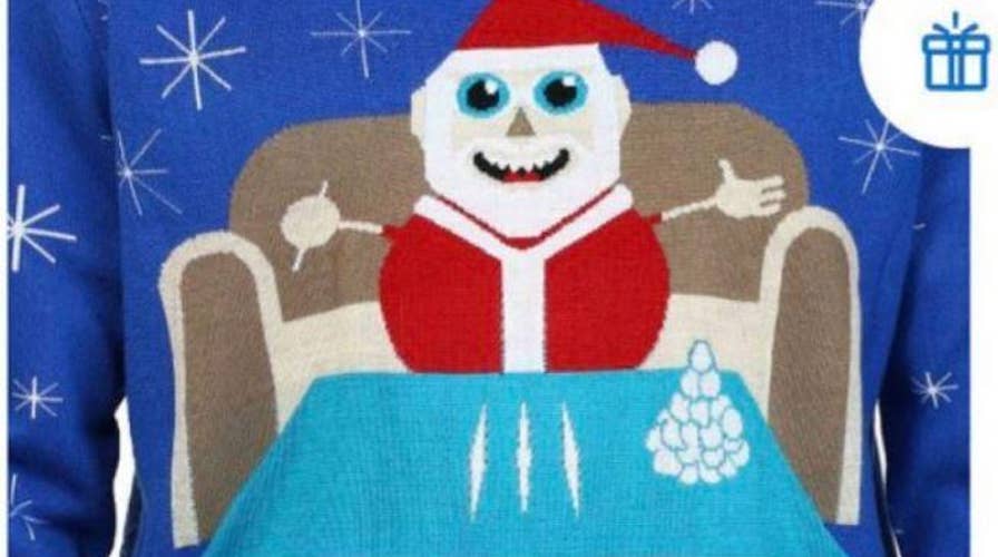 Walmart removes 'cocaine Santa' sweater from Canadian website