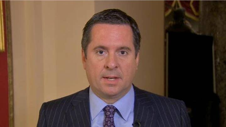Nunes: Comey's mosaic was Democrat dirt, fake news &amp; spying