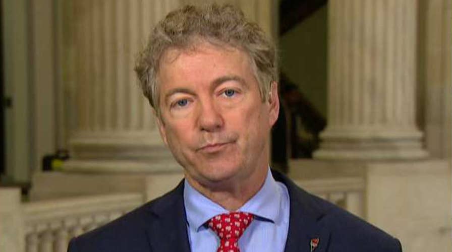 Sen. Rand Paul: Democrats are criminalizing the presidency