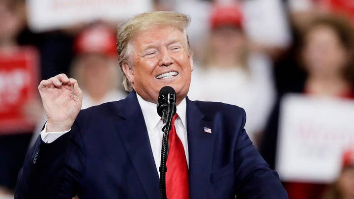 Trump: Democrats embarrassed by impeachment and our poll numbers have gone through the roof