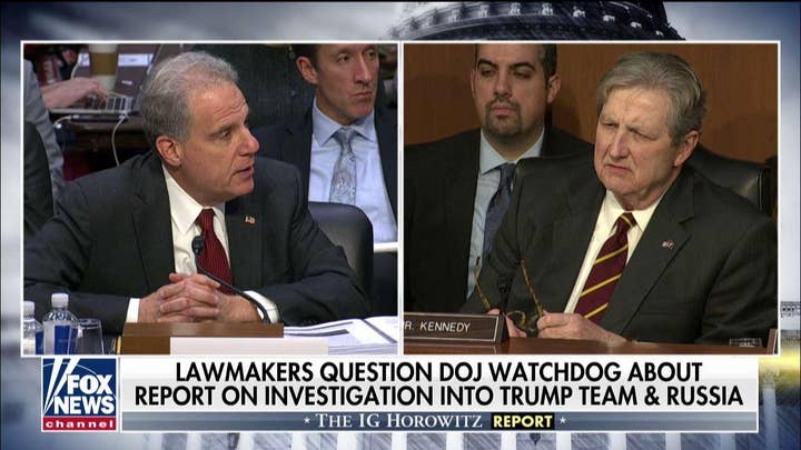 Sen. John Kennedy says he 'thought I had dropped acid' while reading DOJ IG report