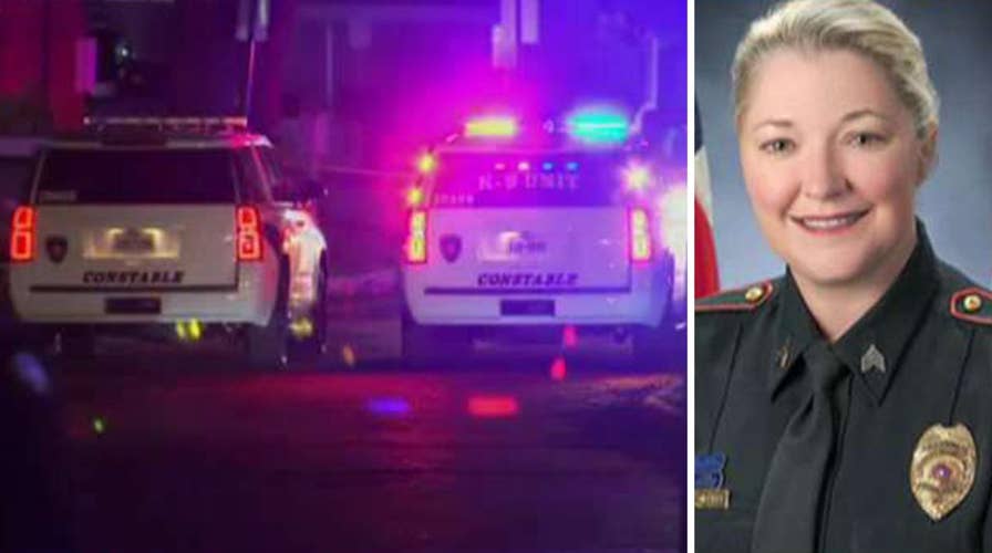 Manhunt for driver who hit Texas police sergeant and left her to die