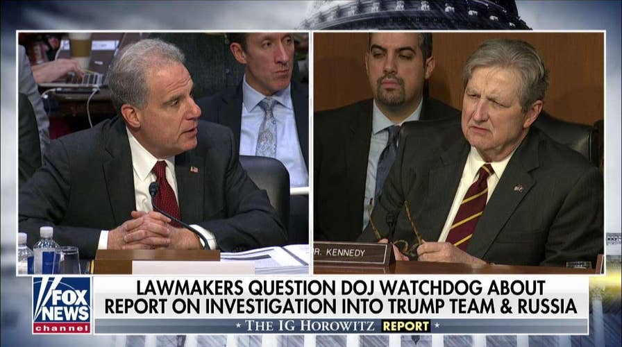 Sen. John Kennedy says he 'thought I had dropped acid' while reading DOJ IG report