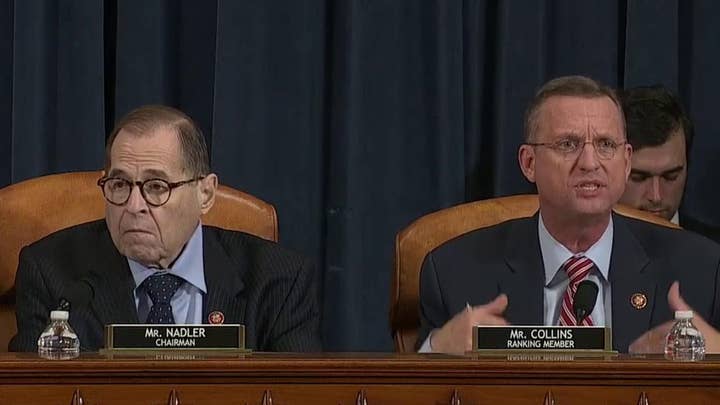 Chairman Nadler and Ranking Member Collins deliver their opening statements at impeachment markup meeting