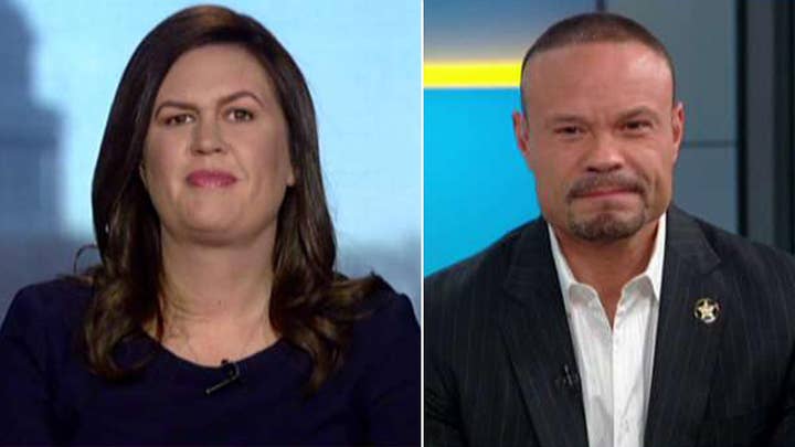 Sarah Sanders, Dan Bongino have harsh words after FISA report hearing