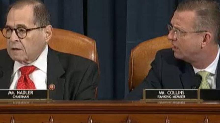 Collins battles Nadler: 'You did not call for a vote'