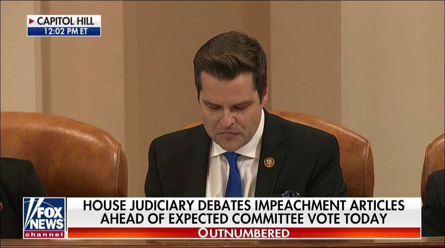 Gaetz on Hunter Biden: 'Hard to believe guy buying crack was worth $86,000 a month to Burisma'