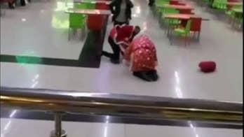 Santa brawl breaks out in Russia mall