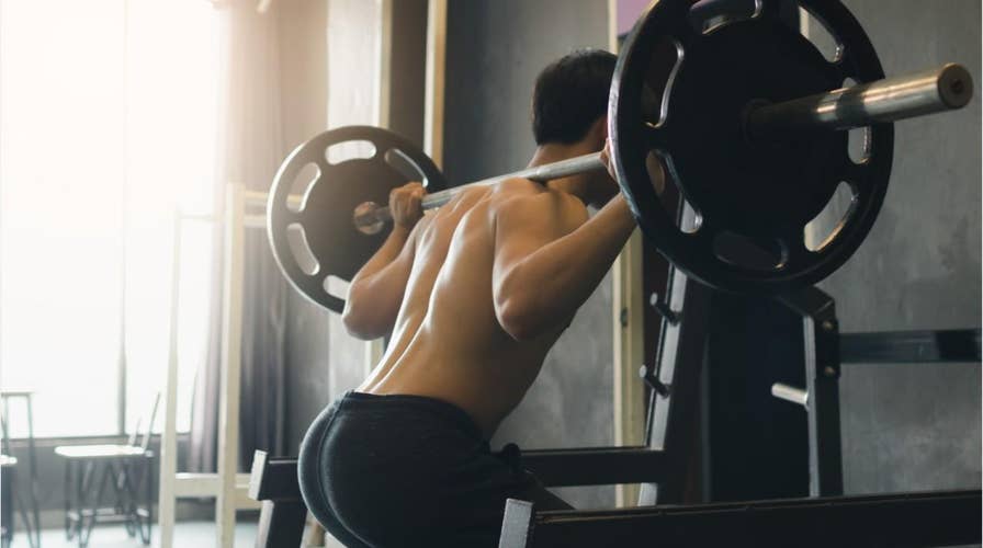 Gym-goer drops barbell on chest and falls flat on his face, allegedly while drunk