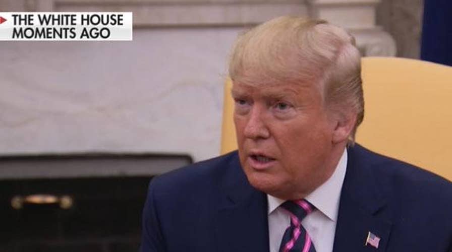 President Trump: Dems trivializing impeachment for political gain