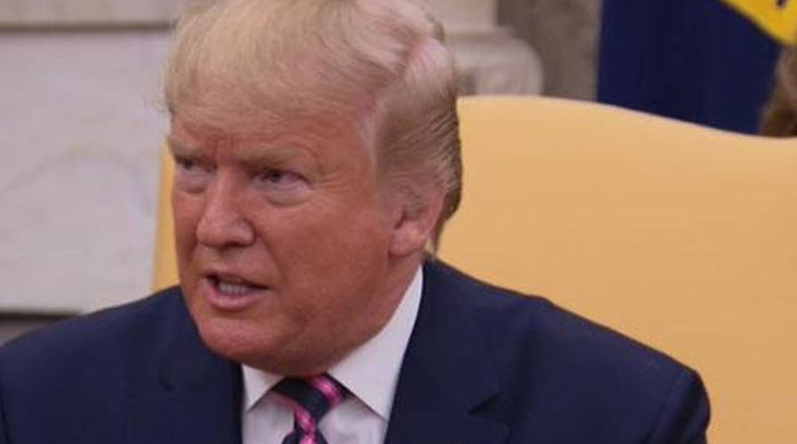 President Trump: Whistleblower disappeared when I released transcript