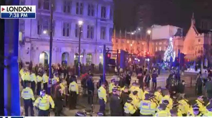 Protests erupt in streets of Britain