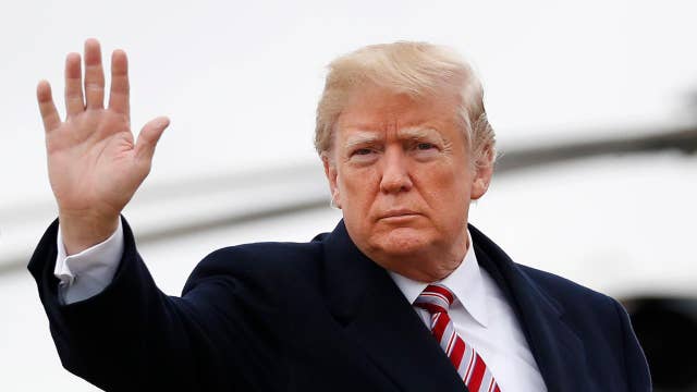 WATCH: President Trump arrives at Philadelphia International Airport ...