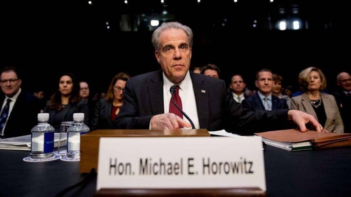 Tom Fitton says Horowitz report reveals President Trump was a crime victim