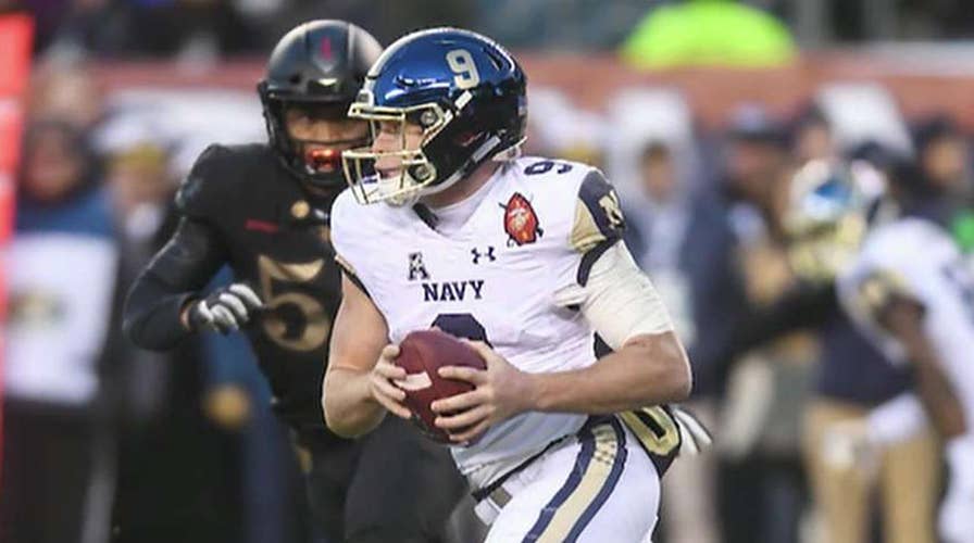 A look into how the Army-Navy football game helps veterans