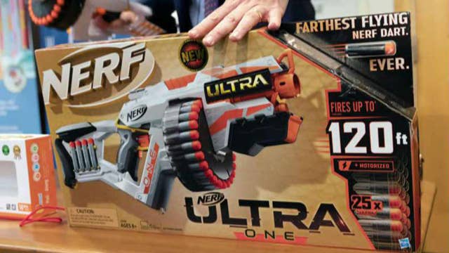 Nerf guns under fire as group calls for removal of 'assault-style' toys