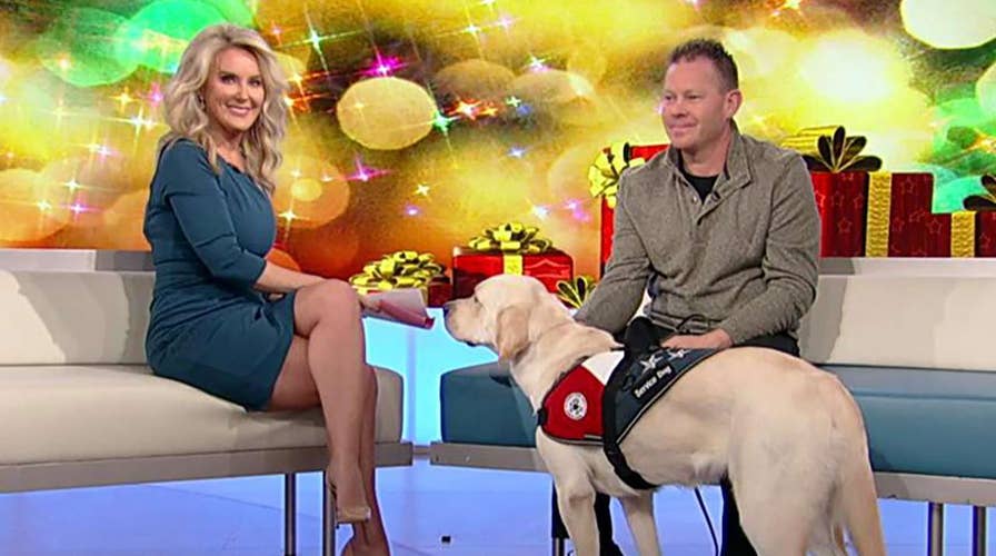 Organization provides service dogs to children and veterans