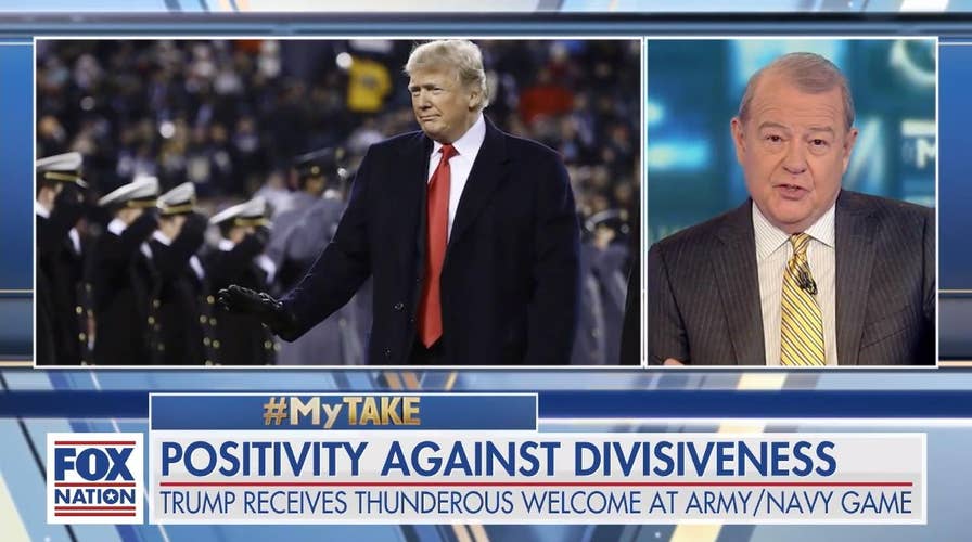 Varney: Video of President Trump at Army-Navy games speaks for itself