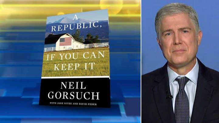 Justice Neil Gorsuch opens up on his judicial philosophy on 'Fox &amp; Friends'