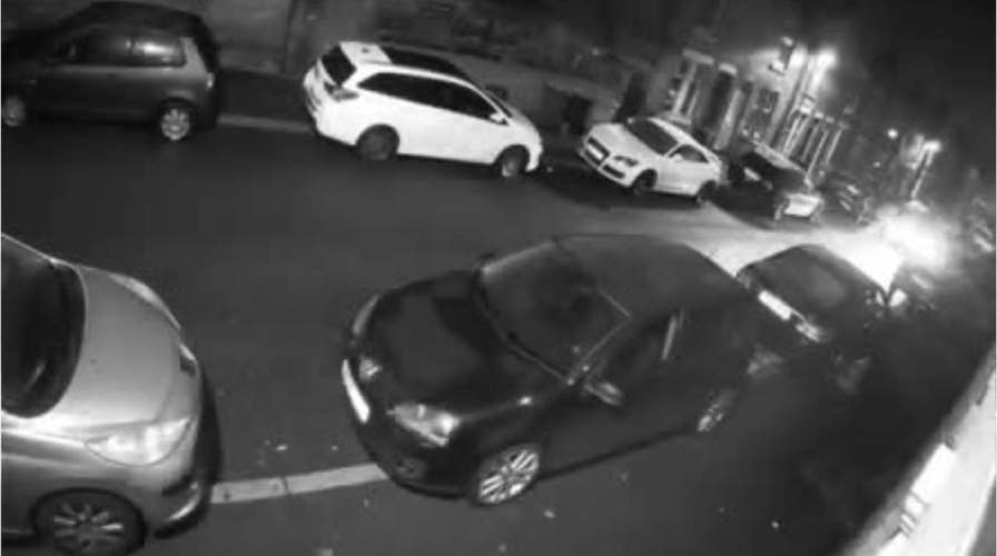 Gone in 60 seconds: Security camera spots crooks stealing catalytic converter