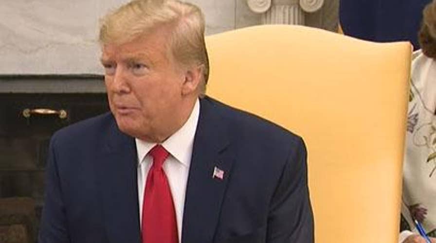 President Trump: Impeachment a 'total sham' from beginning