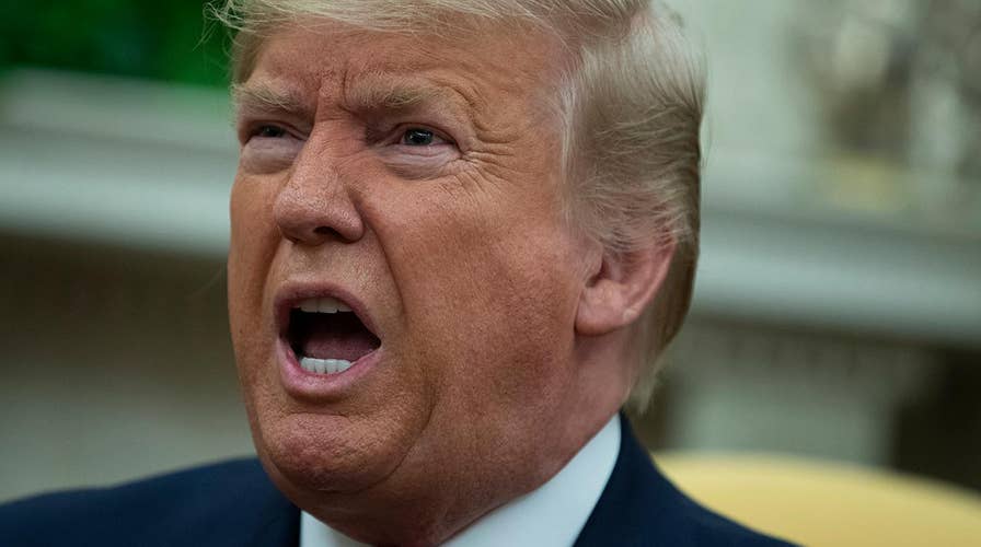 Trump trashes Democrats and impeachment process: It鈥檚 a mark on our country