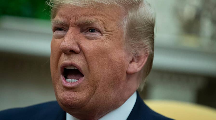 Trump trashes Democrats and impeachment process: It’s a mark on our country