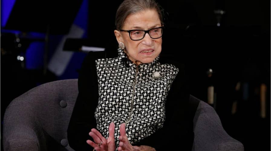 Ruth Bader Ginsburg says Trump 'not a lawyer' after he suggests Supreme Court could halt impeachment
