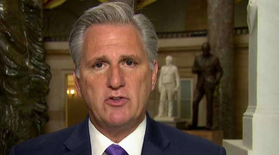 Rep. Kevin McCarthy speaks out as House prepares vote on impeachment articles