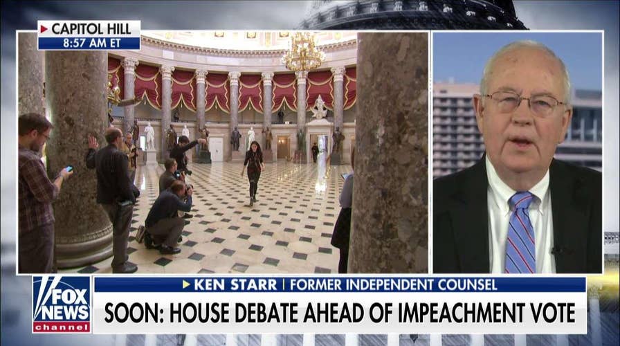 Starr: Most partisan impeachment in history of republic