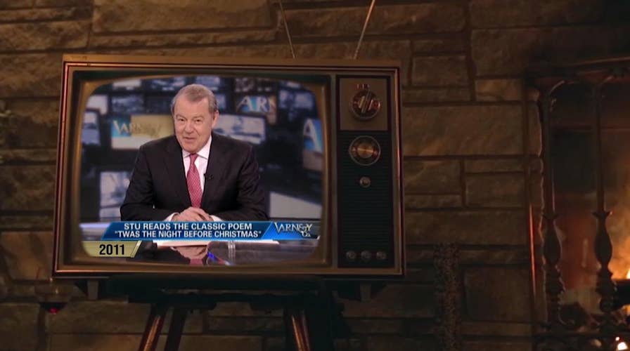 Varney reads 'Twas the Night Before Christmas to his grandkids on his show