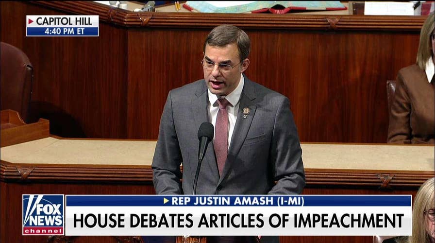 Rep. Justin Amash, former Republican, speaks out in favor of impeachment: Trump has 'abused and violated the public trust'