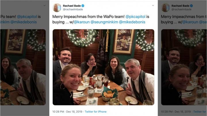Washington Post, CNN journos under fire after Trump impeachment for celebrating 'Impeachmas'