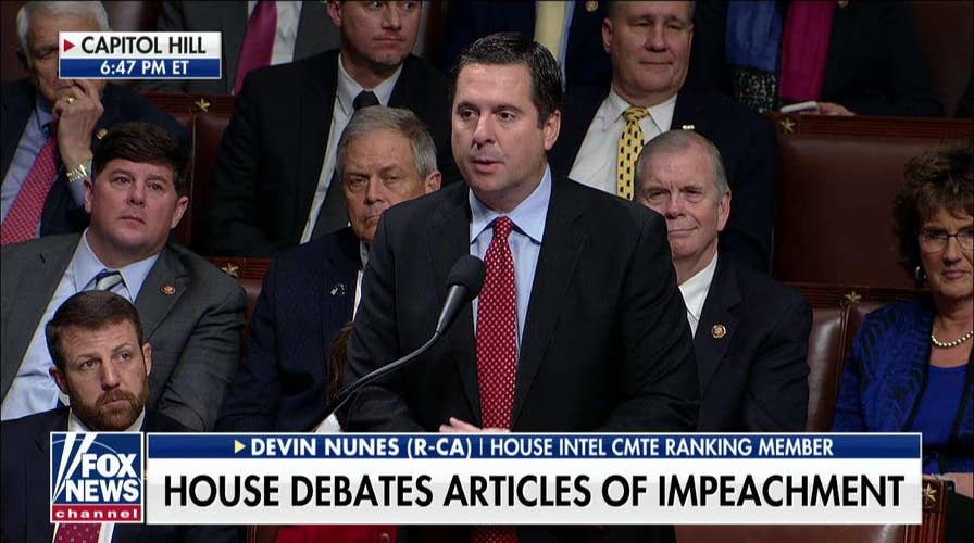 Devin Nunes: 'The only thing President Trump is guilty of is beating Hillary Clinton'