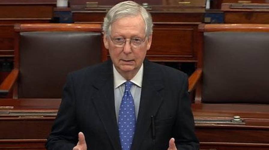 Leader McConnell: Dems 'partisan crusade' began before Trump was elected