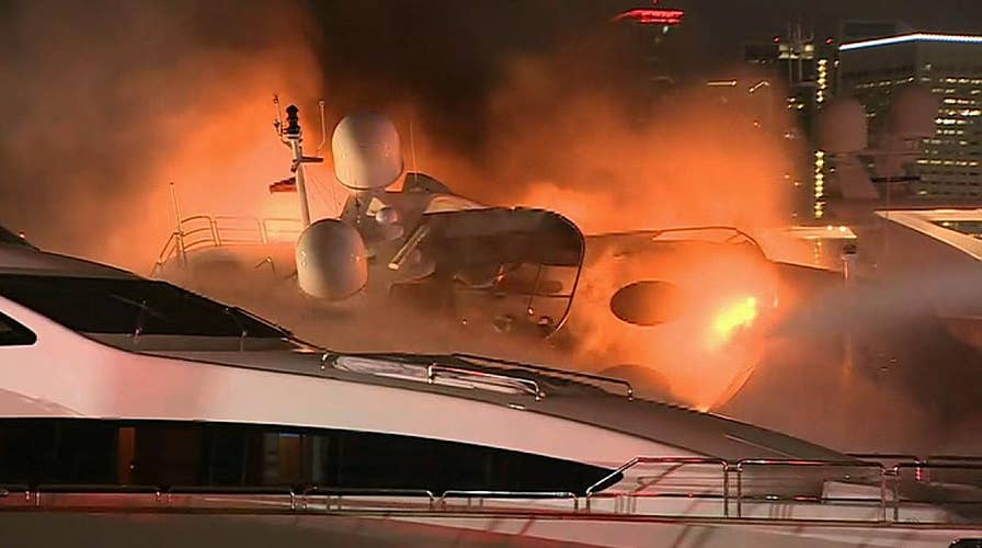 Marc Anthony’s yacht catches on fire and capsized in Miami