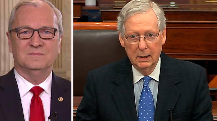 McConnell praised by GOP senator for lashing out at Democrats on impeachment